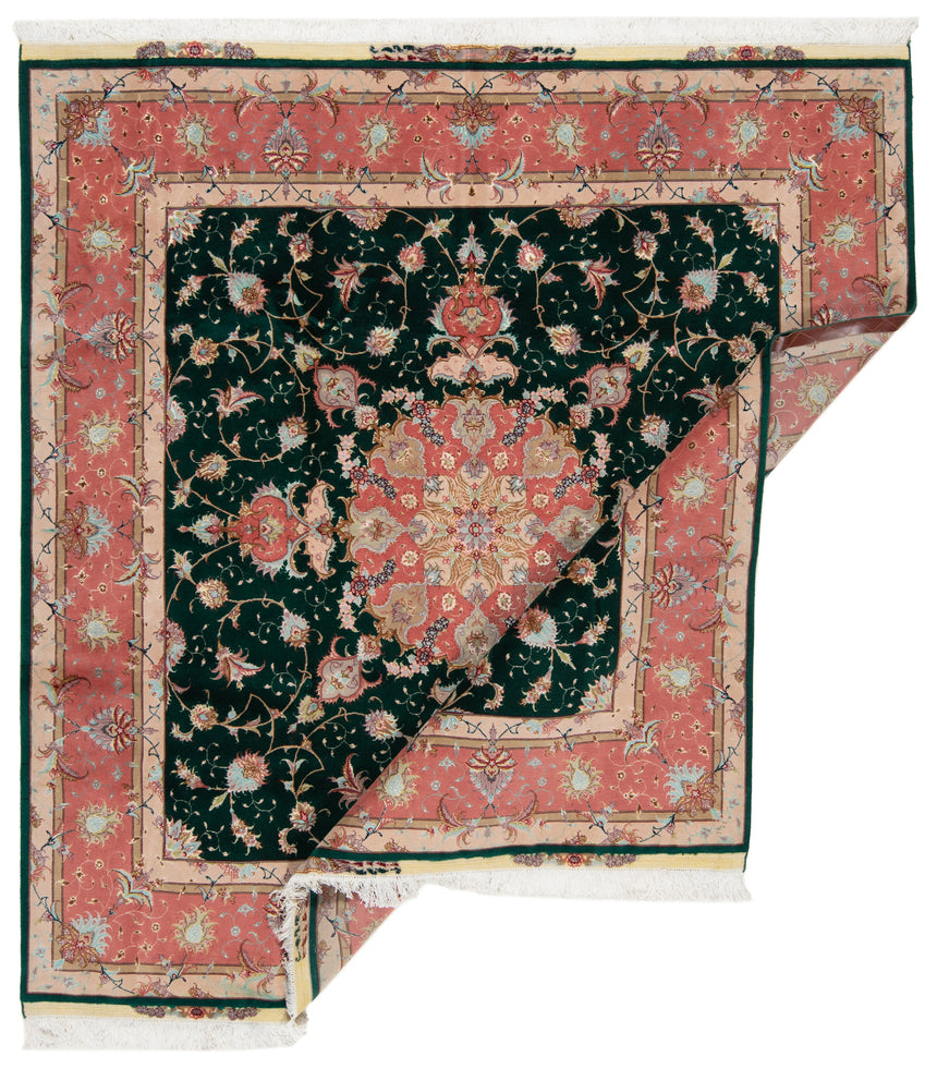 Alfombra persiana Tabriz 50Raj | 209 x 199 cm