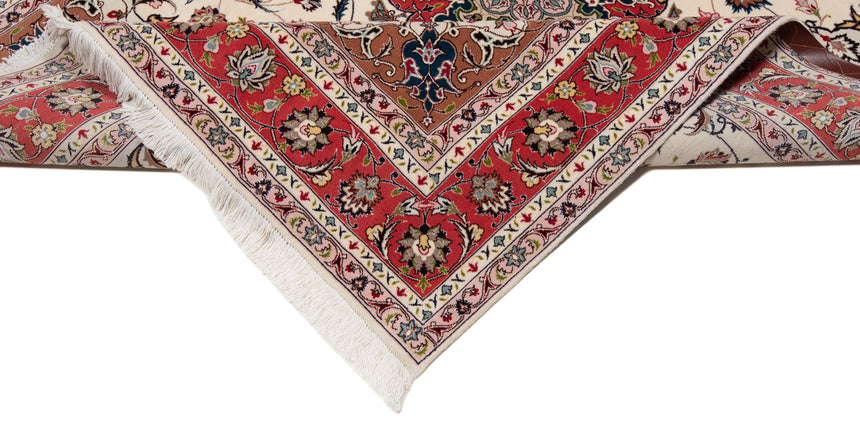 Alfombra persiana Tabriz 50Raj | 203 x 156 cm