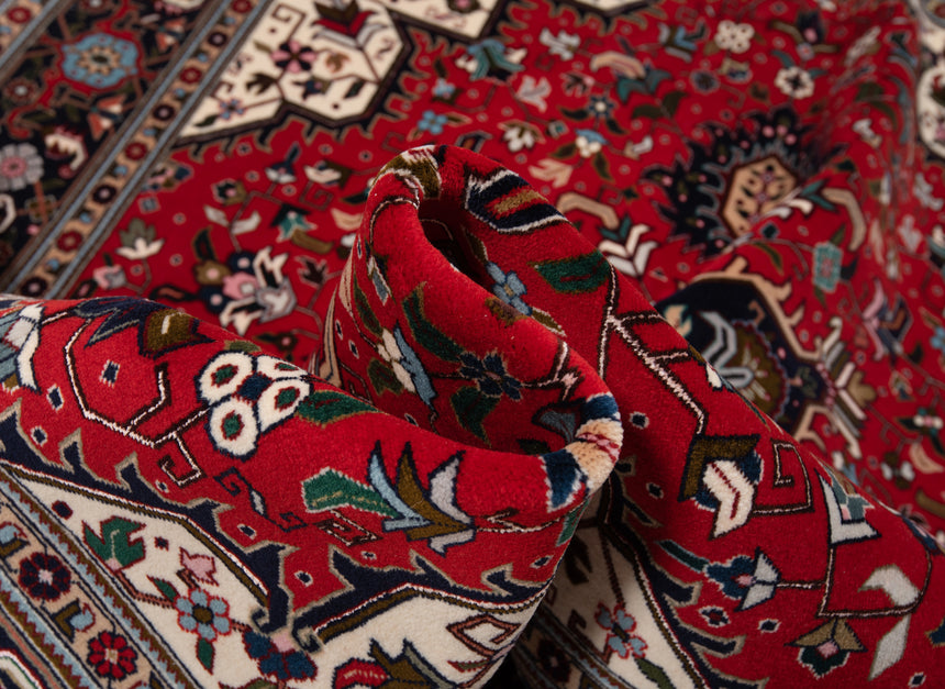 Alfombra persiana Tabriz 50Raj | 207 x 155 cm