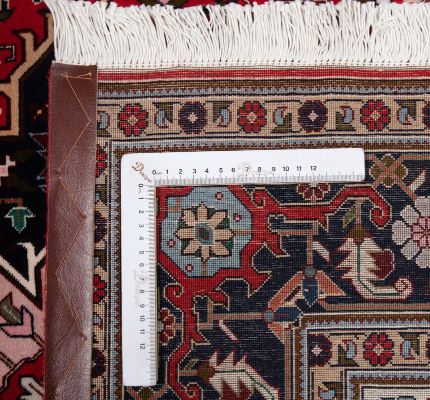 Alfombra persiana Tabriz 50Raj | 207 x 155 cm