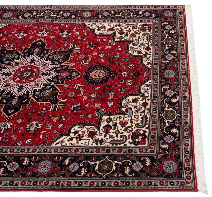 Alfombra persiana Tabriz 50Raj | 207 x 155 cm