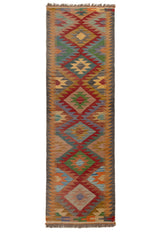 Kilim Afgano | 197 x 63 cm