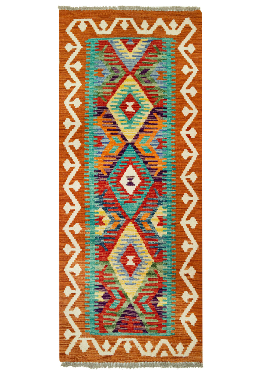 Kilim Afgano | 142 x 59 cm