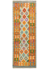 Kilim Afghan | 199 x 69 cm