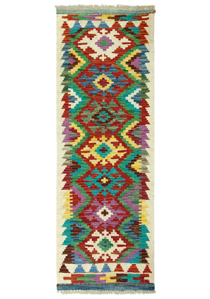 Kilim Afgano | 142 x 49 cm