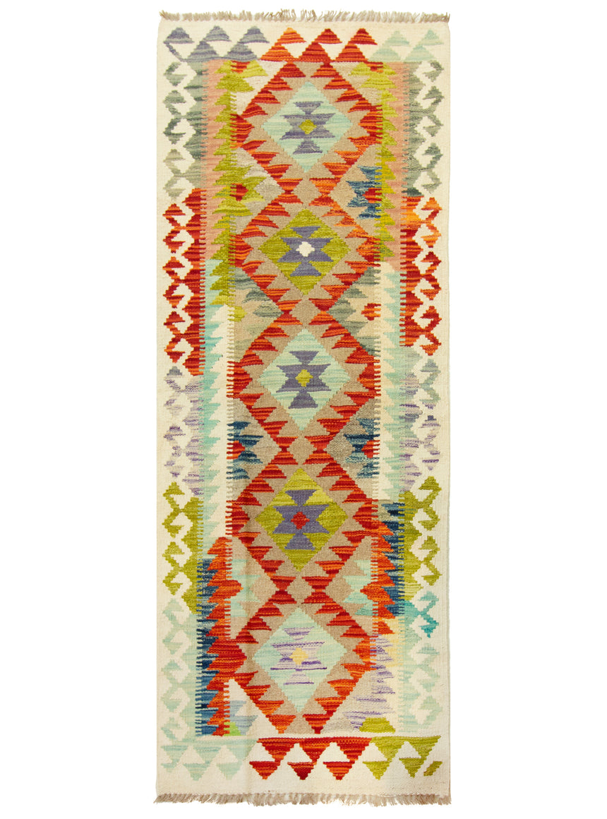 Kilim Afgano | 192 x 72 cm