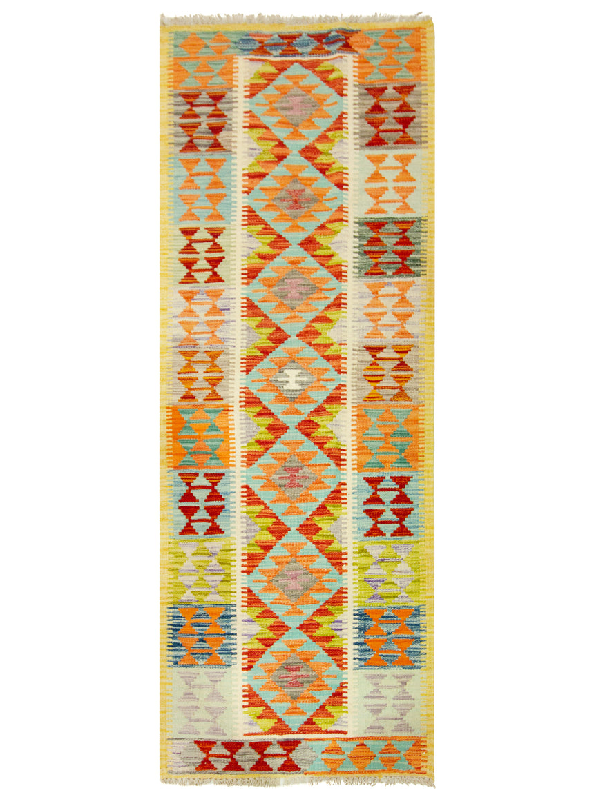 Kilim Afgano | 197 x 70 cm