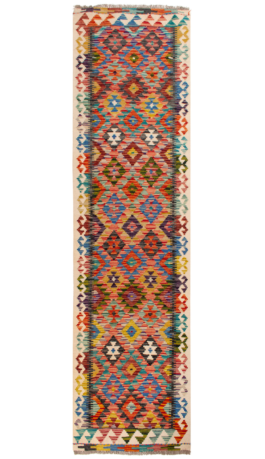 Kilim Afgano | 240 x 63 cm