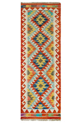 Kilim Afgano | 140 x 49 cm