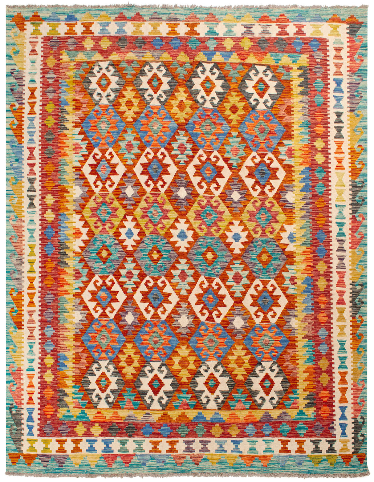 Kilim Afgano | 252 x 202 cm