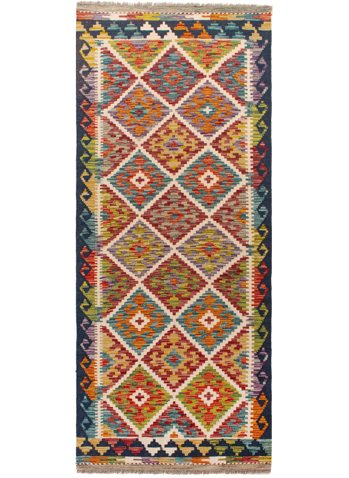 Kilim Afgano | 197 x 83 cm