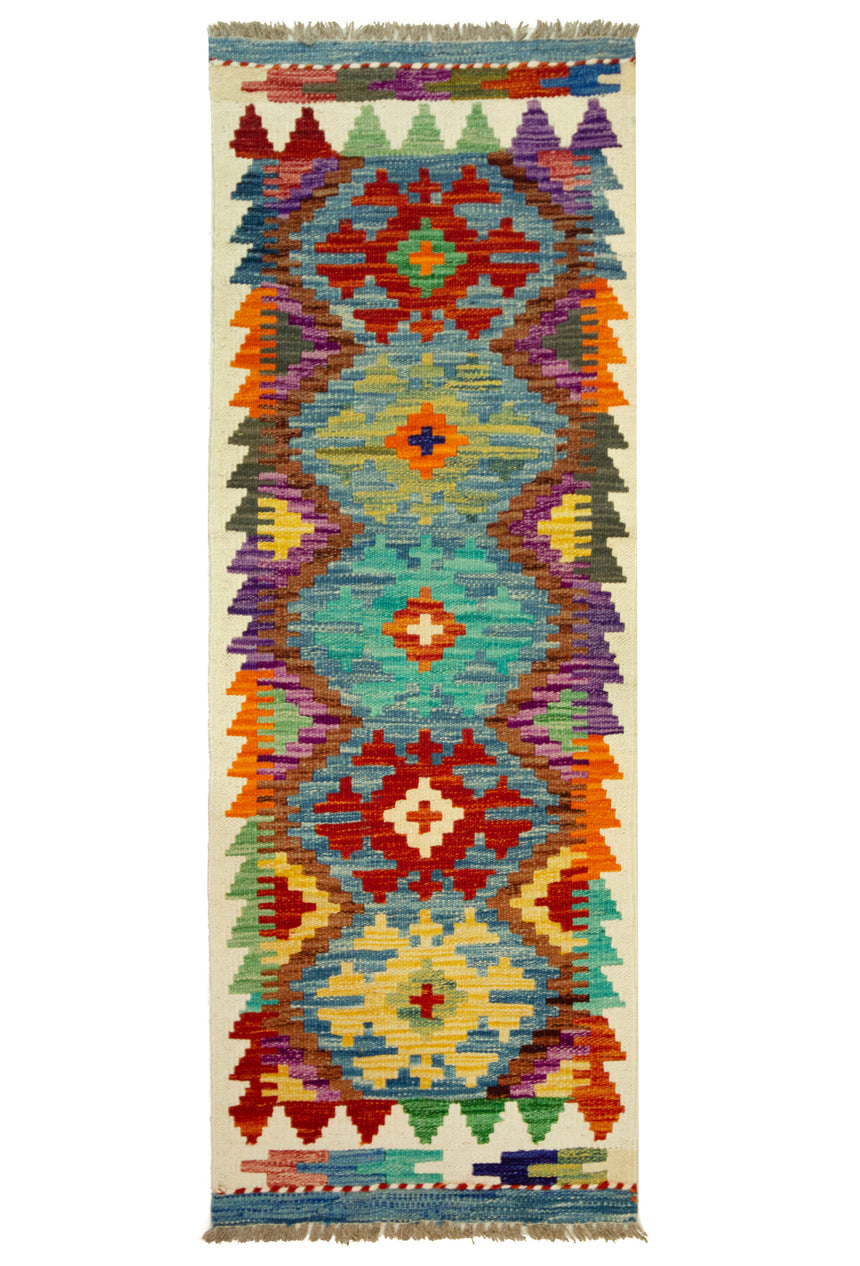 Kilim Afgano | 139 x 49 cm