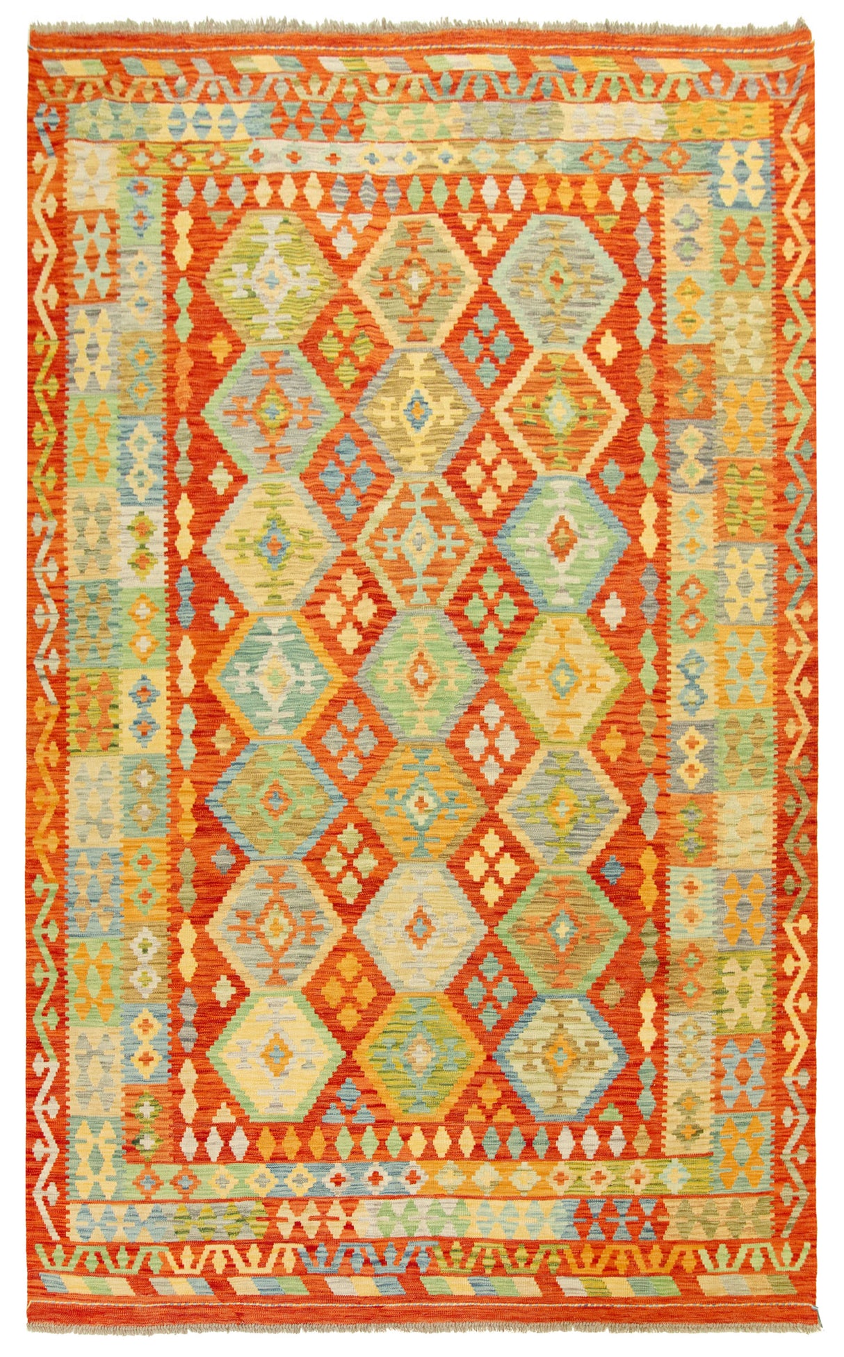 Kilim Afgano | 301 x 206 cm