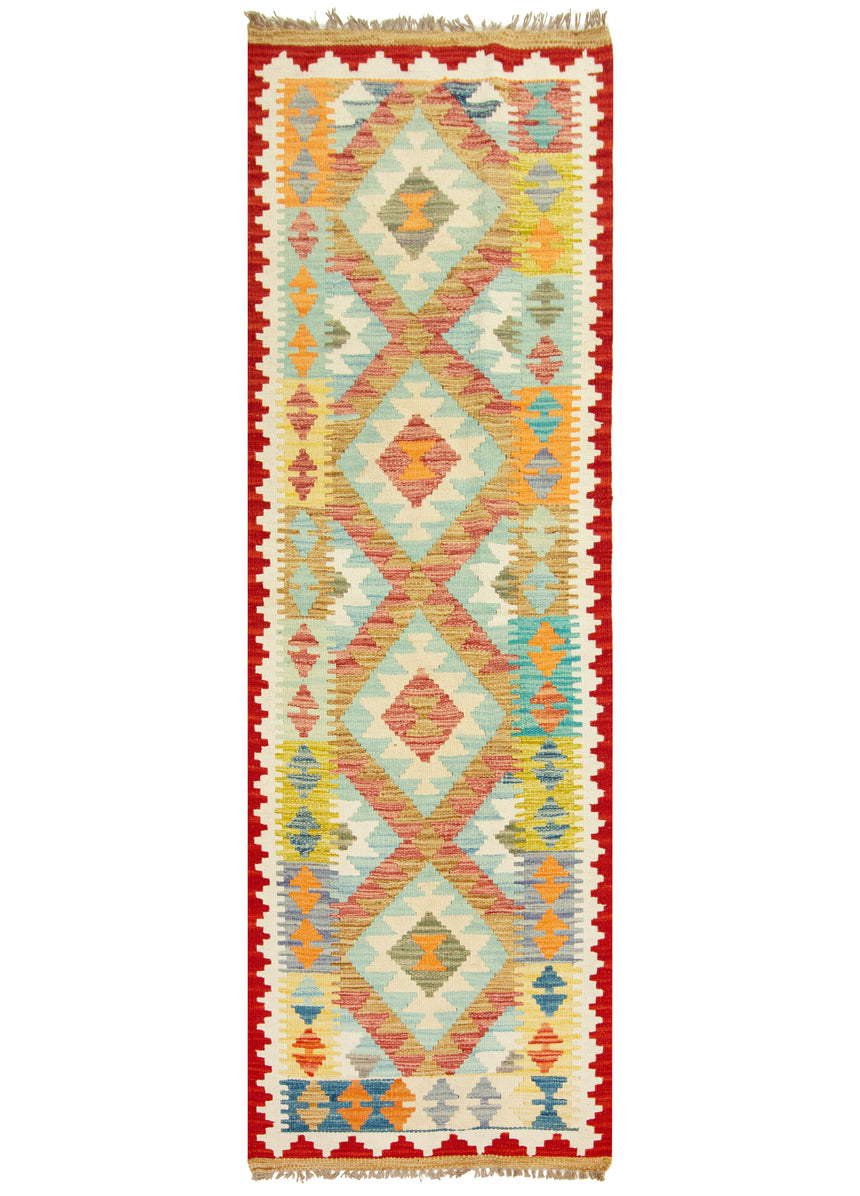 Kilim Afgano | 208 x 64 cm