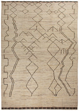 Tapete tribal berbere moderno | 358 x 244 cm