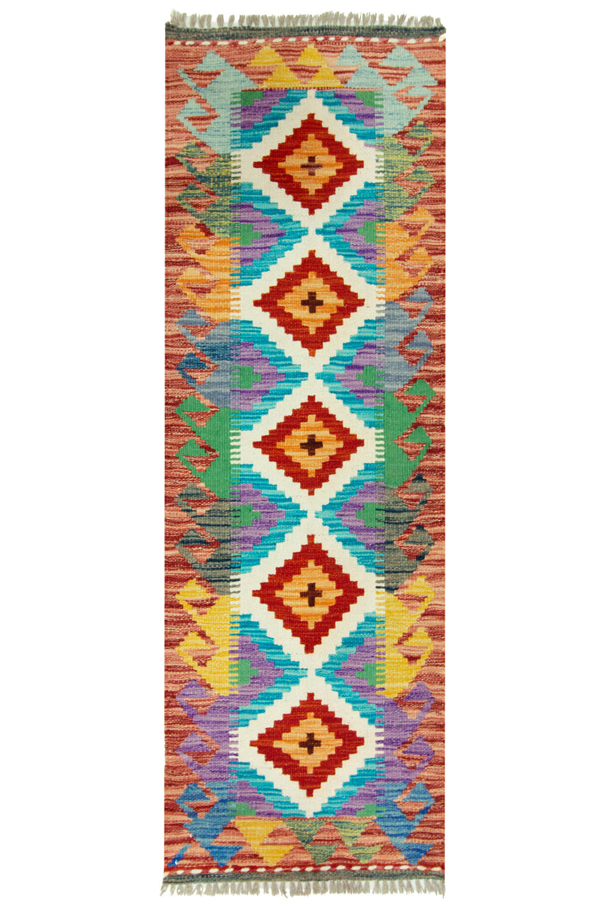 Kilim Afgano | 153 x 49 cm