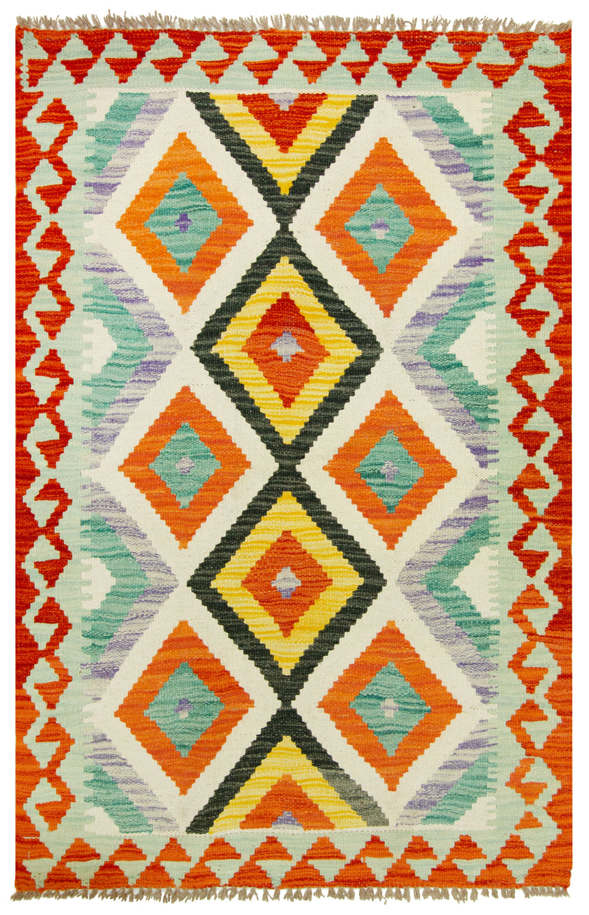Kilim Afgano | 127 x 84 cm