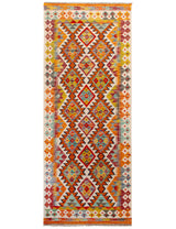 Kilim Afgano | 204 x 80 cm