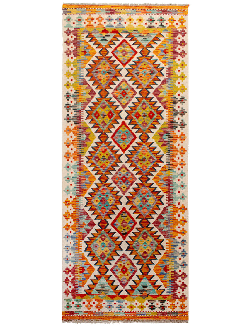 Kilim Afegão | 204 x 80 cm