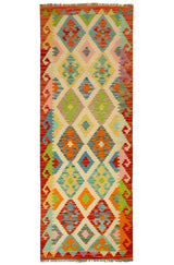 Kilim Afgano | 206 x 83 cm