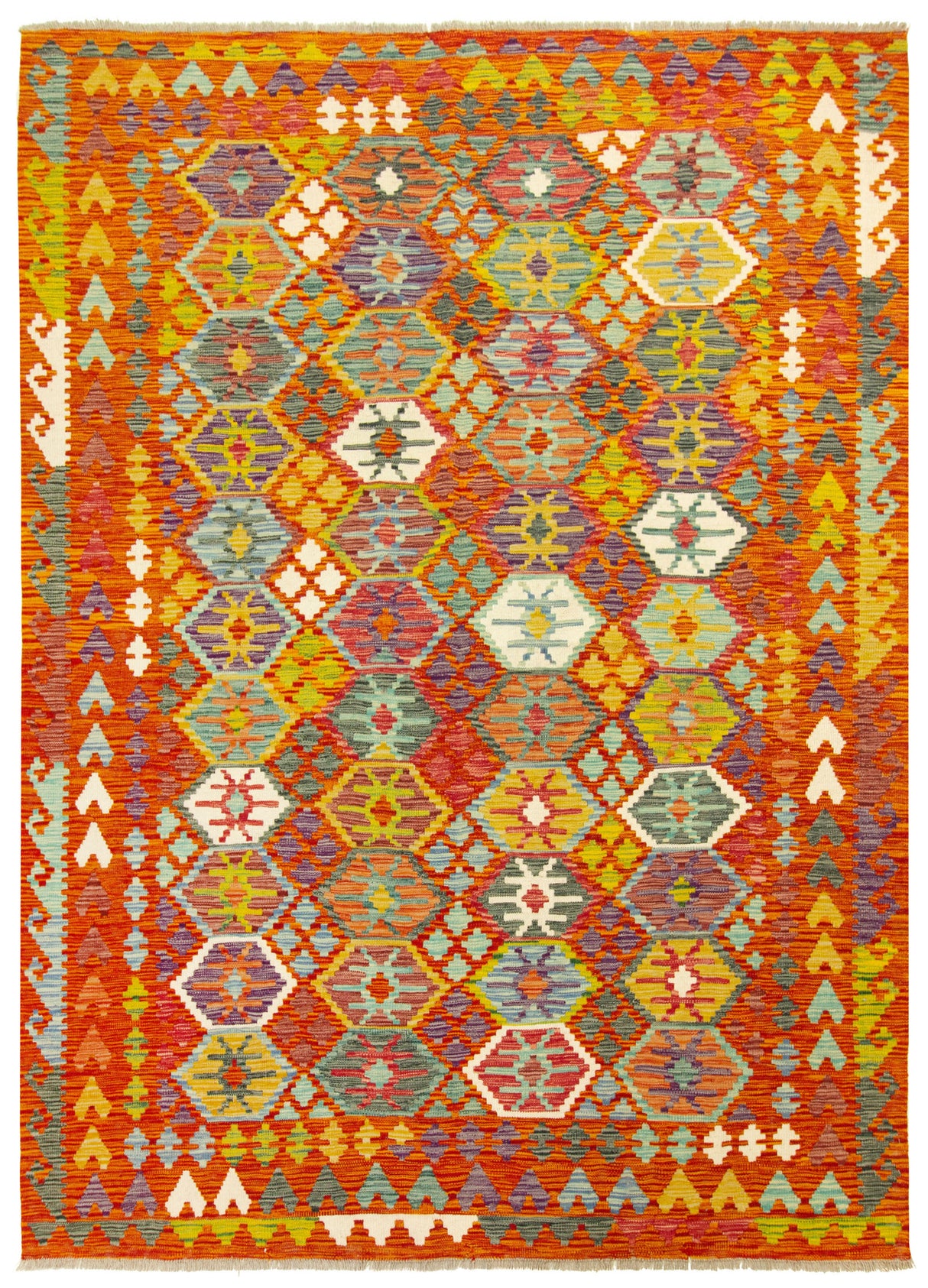 Kilim Afgano | 252 x 205 cm
