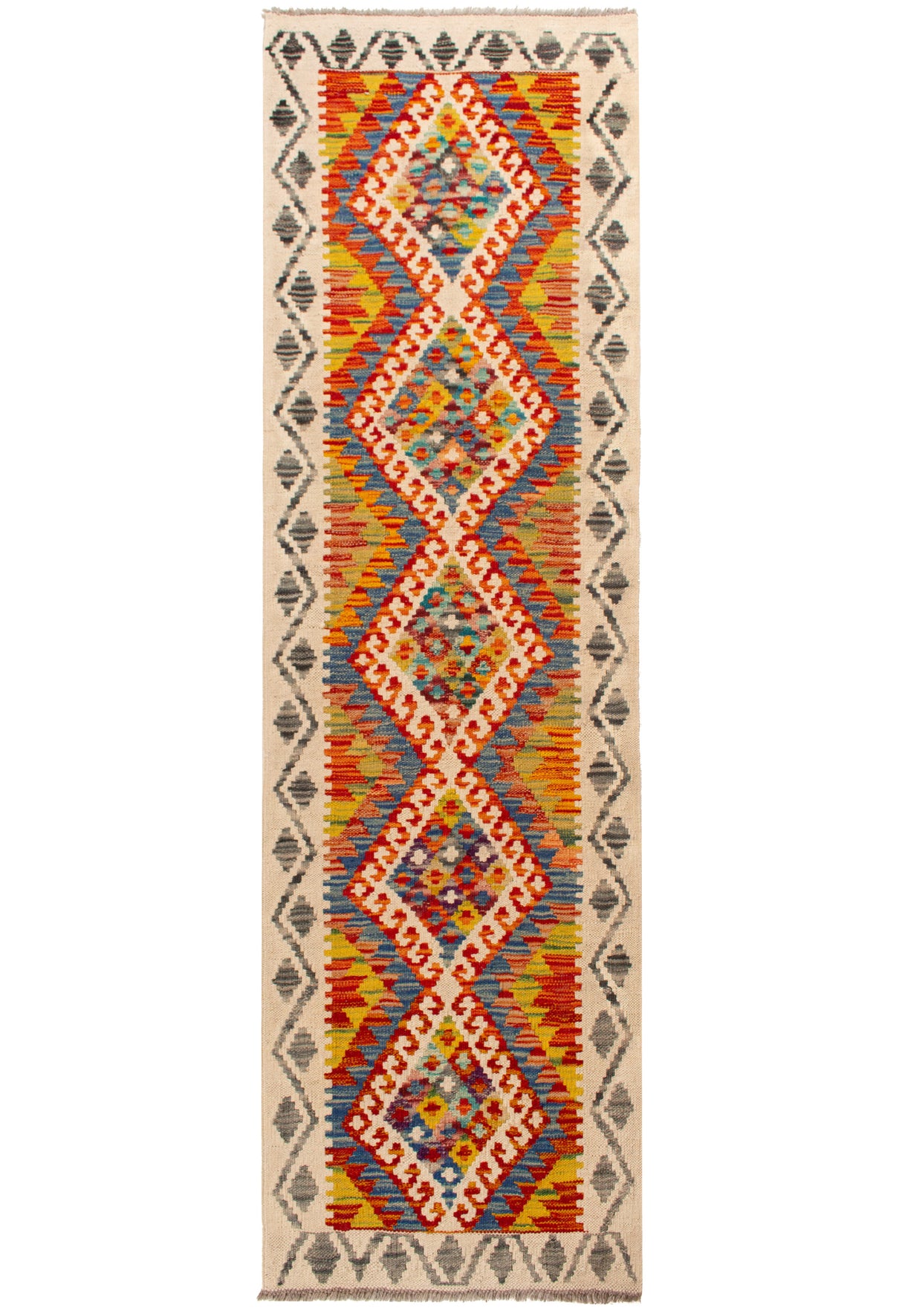 Kilim Afgano | 199 x 60 cm