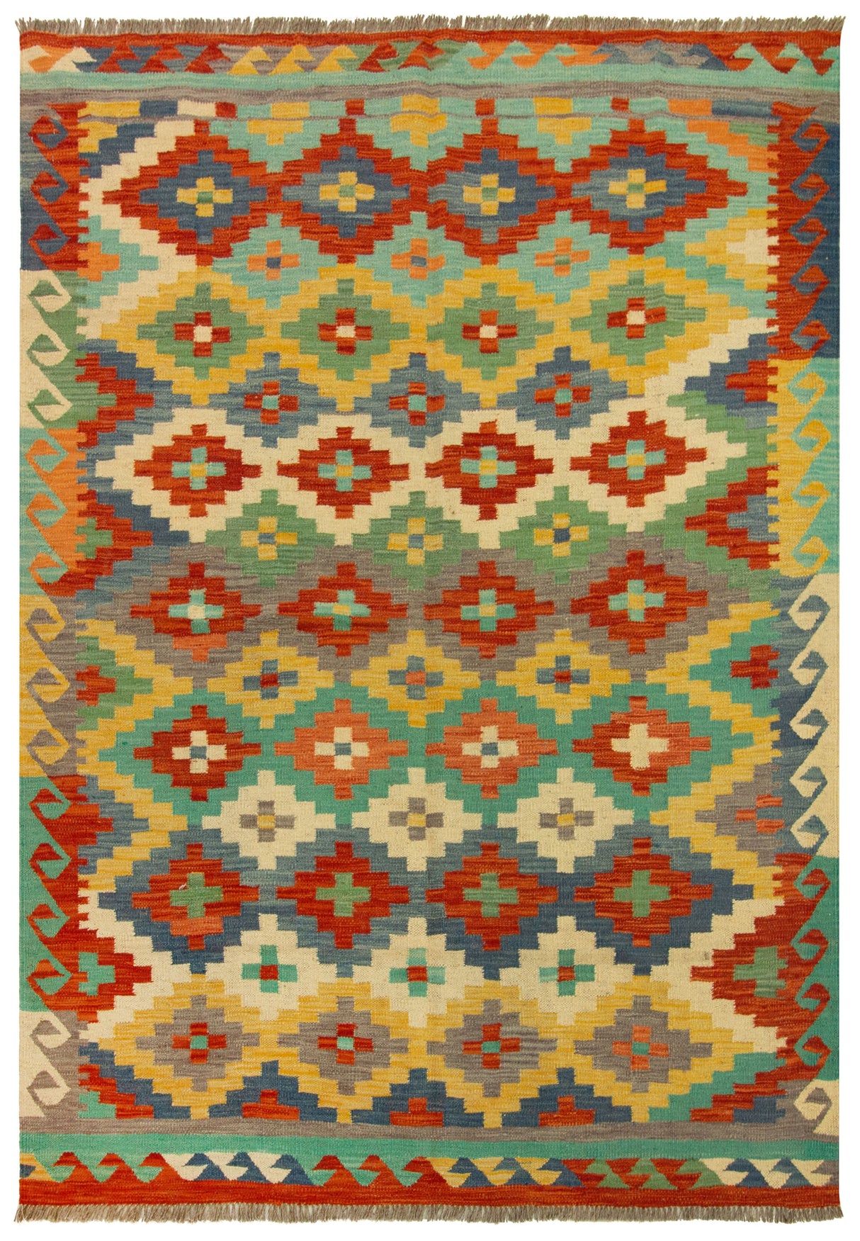 Kilim Afgano | 194 x 158 cm