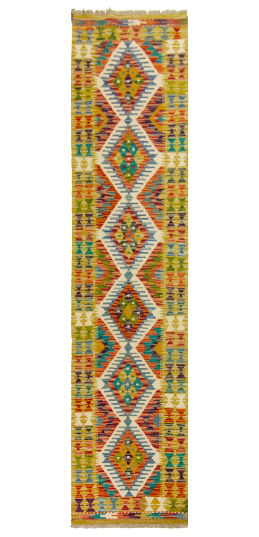 Kilim Afgano | 249 x 60 cm