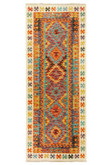 Kilim Afgano | 203 x 90 cm