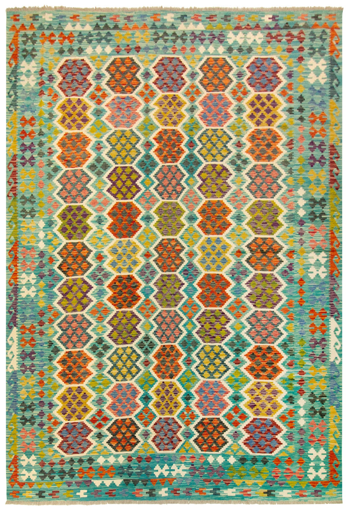 Kilim Afgano | 336 x 264 cm