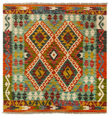 Kilim Afgano | 103 x 100 cm