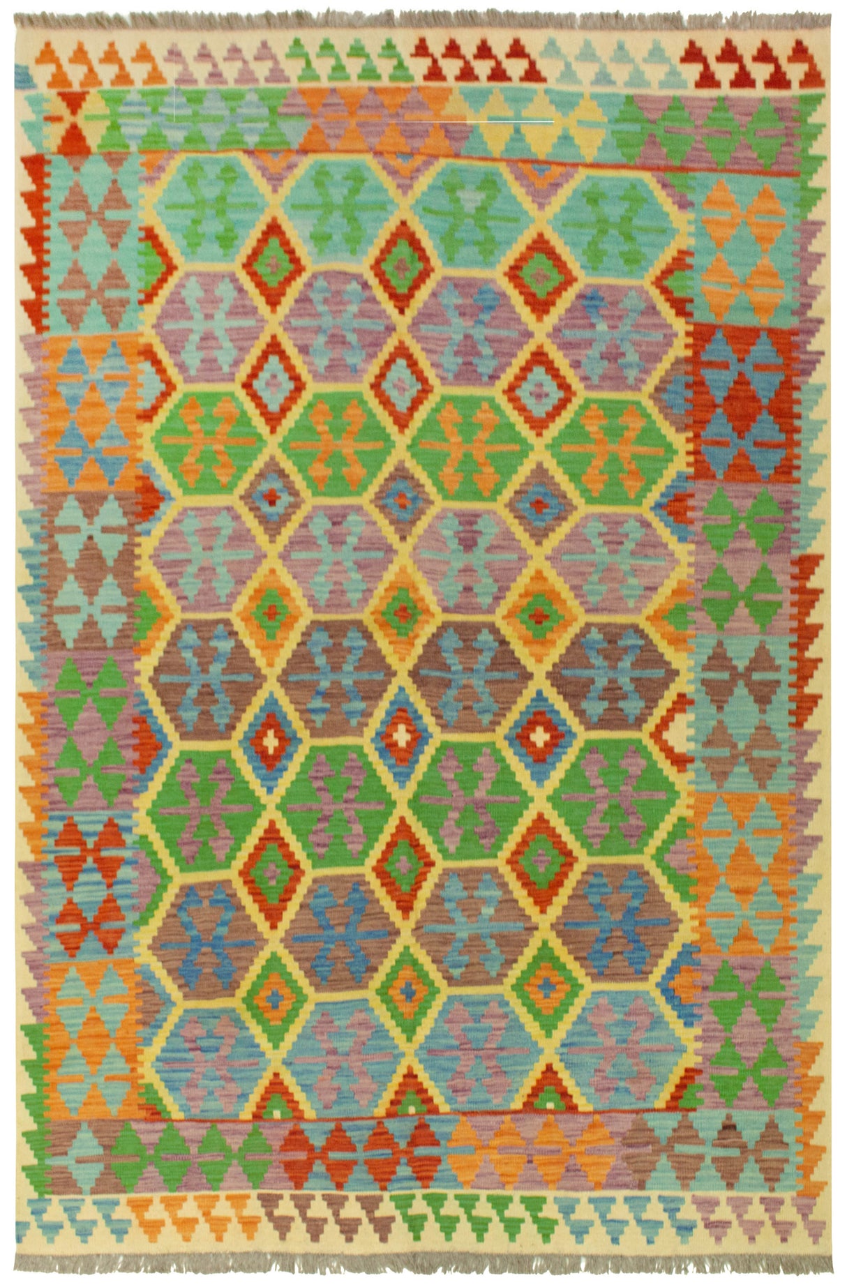 Kilim Afgano | 296 x 202 cm