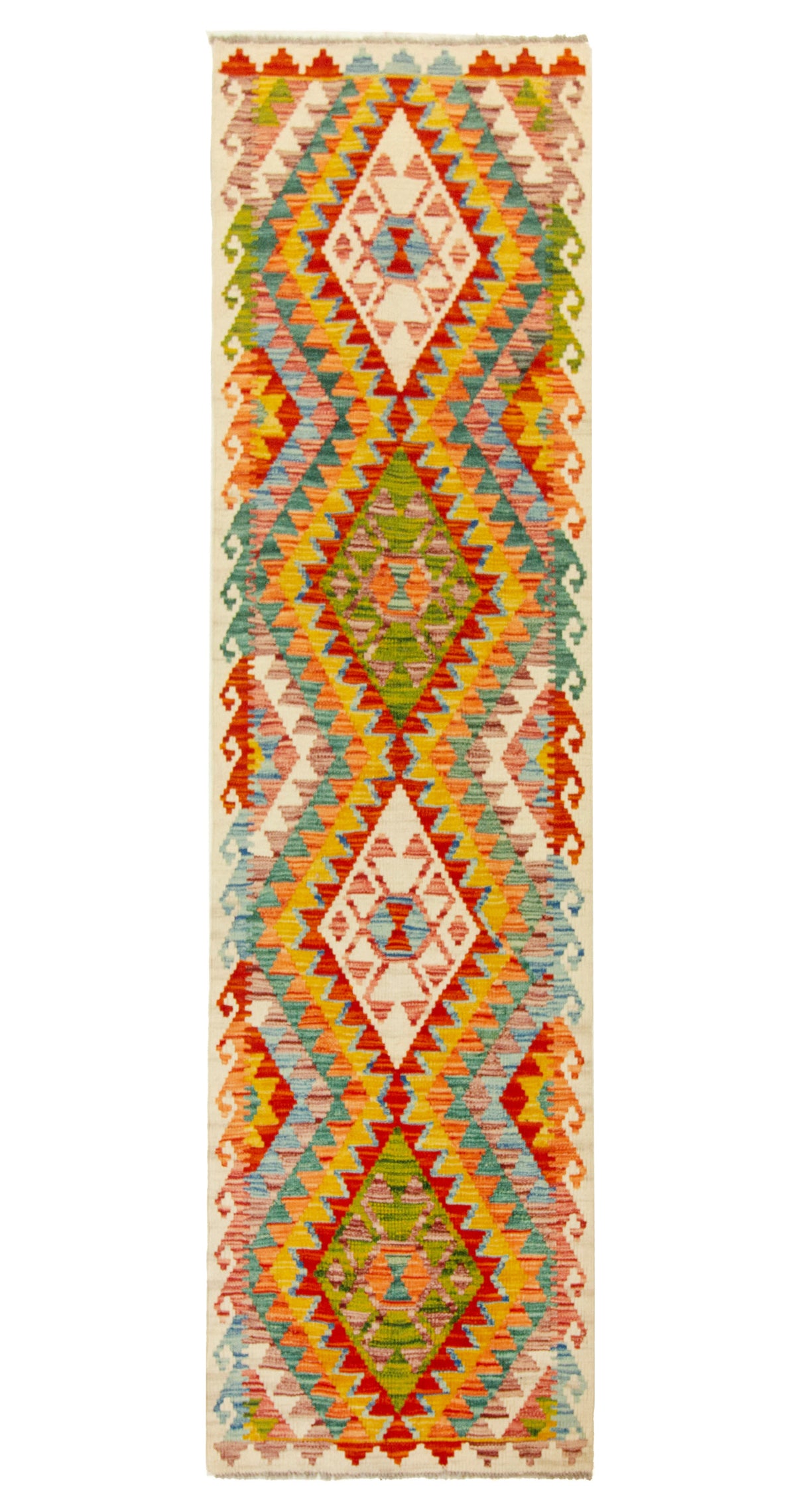 Kilim Afgano | 207 x 64 cm