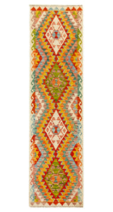 Kilim Afgano | 207 x 64 cm