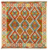 Kilim Afgano | 102 x 99 cm