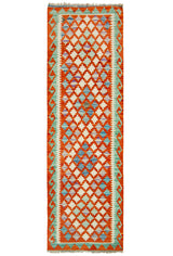 Kilim Afgano | 201 x 69 cm