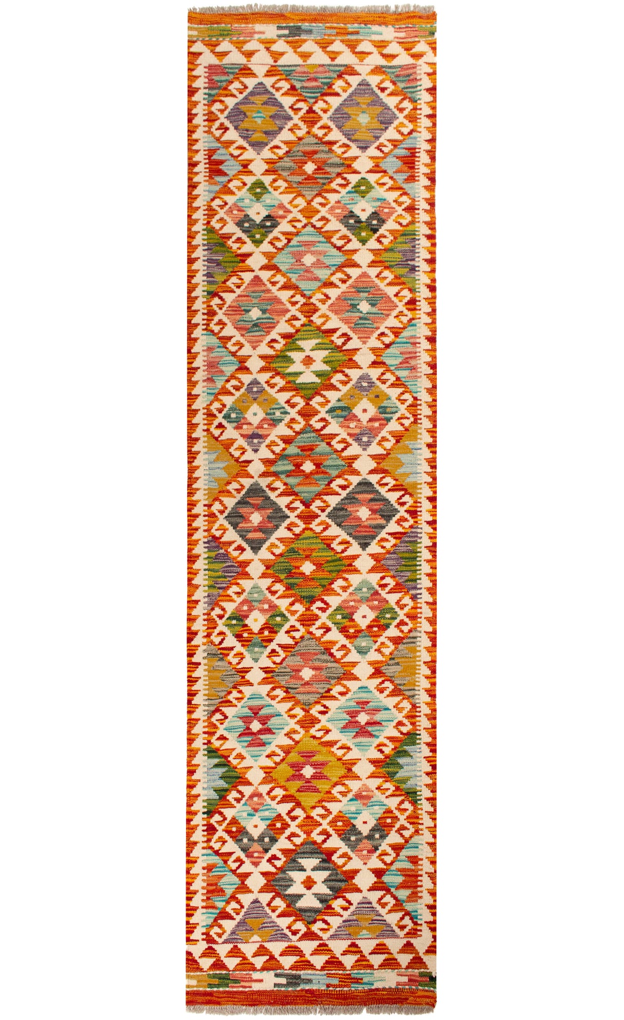 Kilim Afgano | 244 x 61 cm