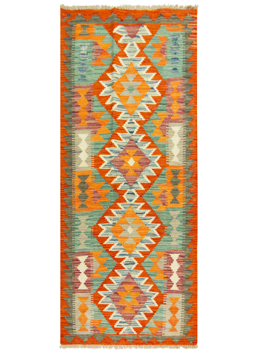 Kilim Afgano | 193 x 74 cm