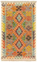 Kilim Afgano | 138 x 84 cm