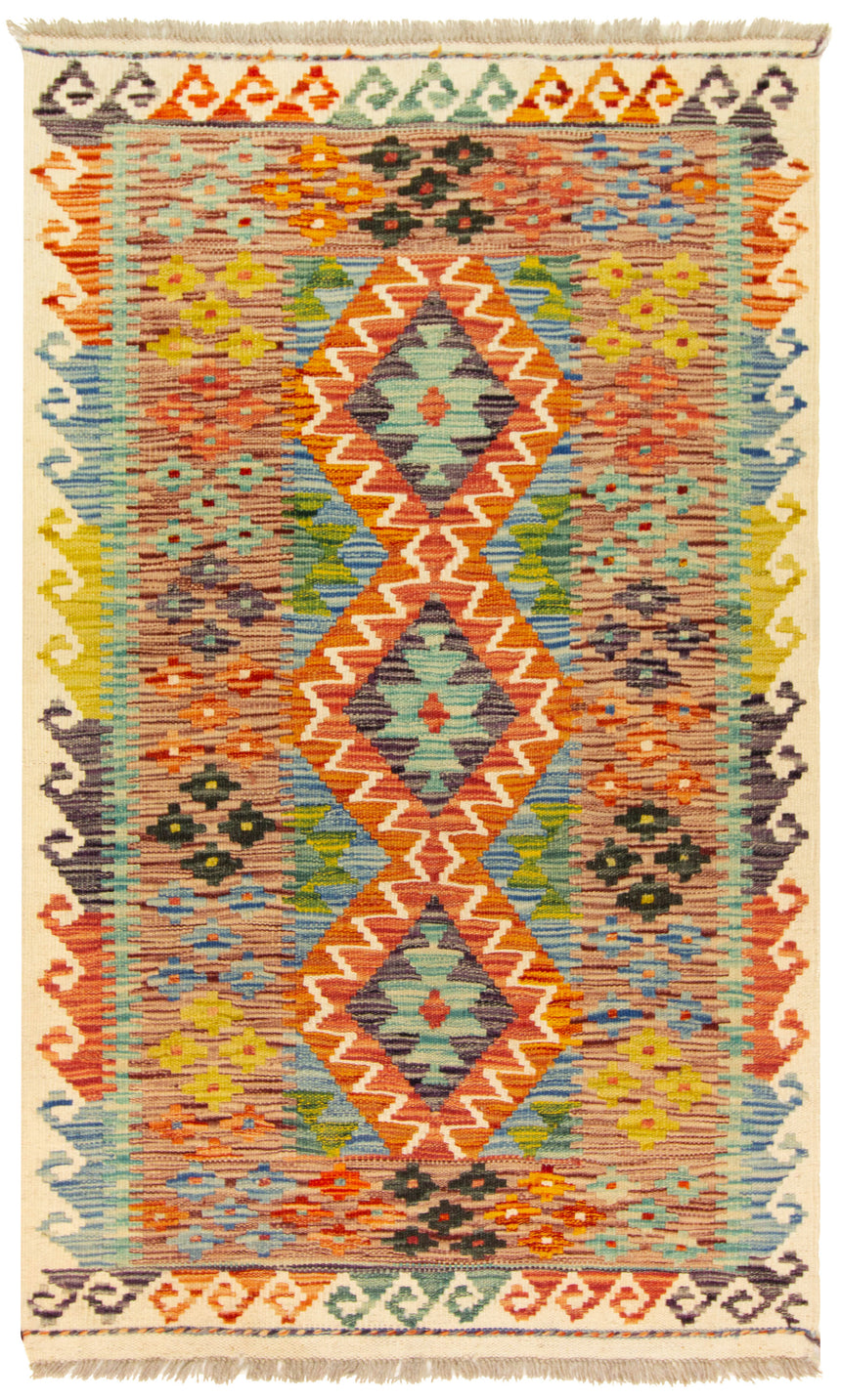 Kilim Afgano | 138 x 84 cm