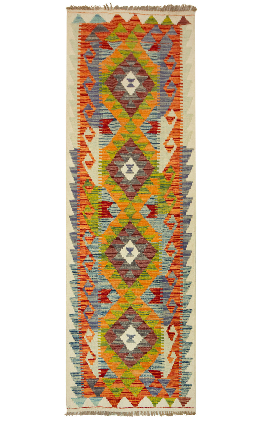 Kilim Afgano | 201 x 71 cm