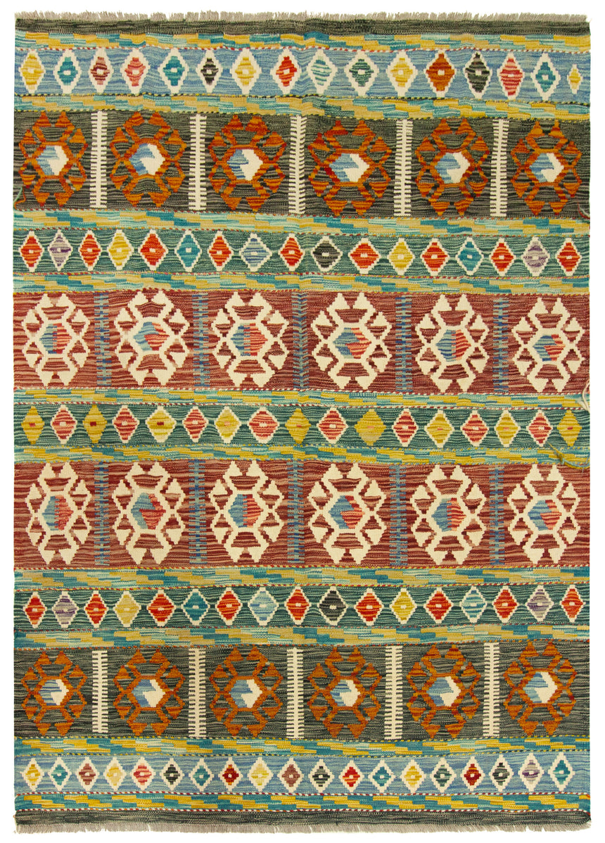 Kilim Afgano | 206 x 158 cm