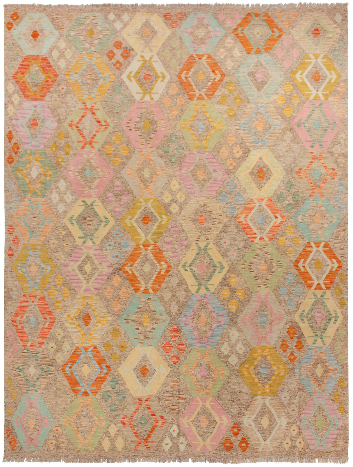 Kilim Afgano | 334 x 262 cm