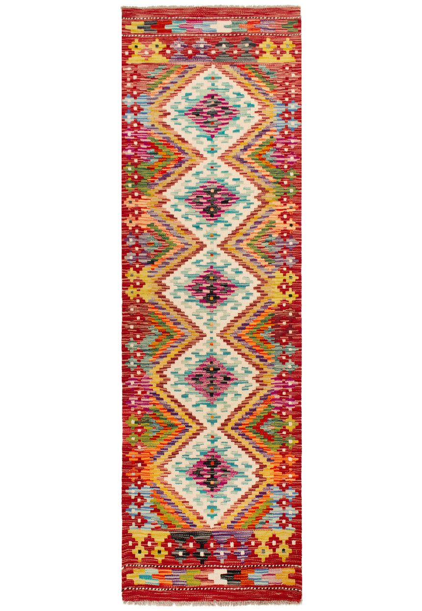 Kilim Afgano | 193 x 65 cm