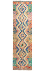 Kilim Afgano | 205 x 62 cm