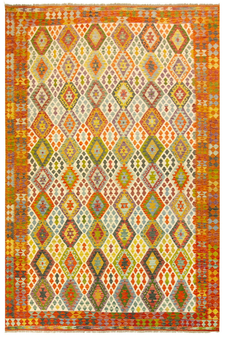 Kilim Afgano | 347 x 260 cm