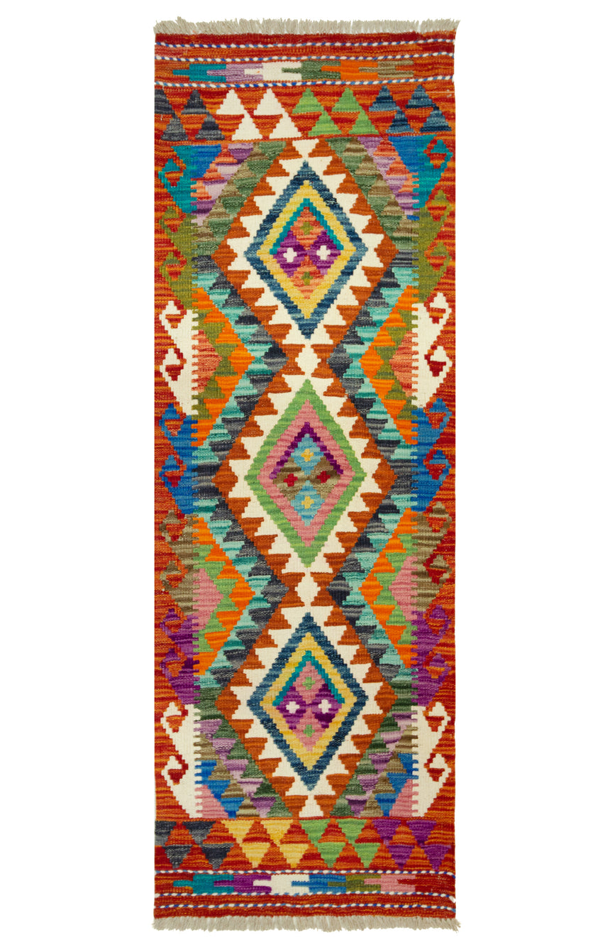 Kilim Afgano | 150 x 54 cm