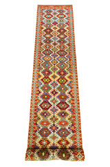 Kilim Afgano | 487 x 84 cm