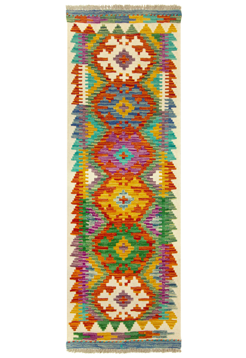 Kilim Afgano | 142 x 46 cm