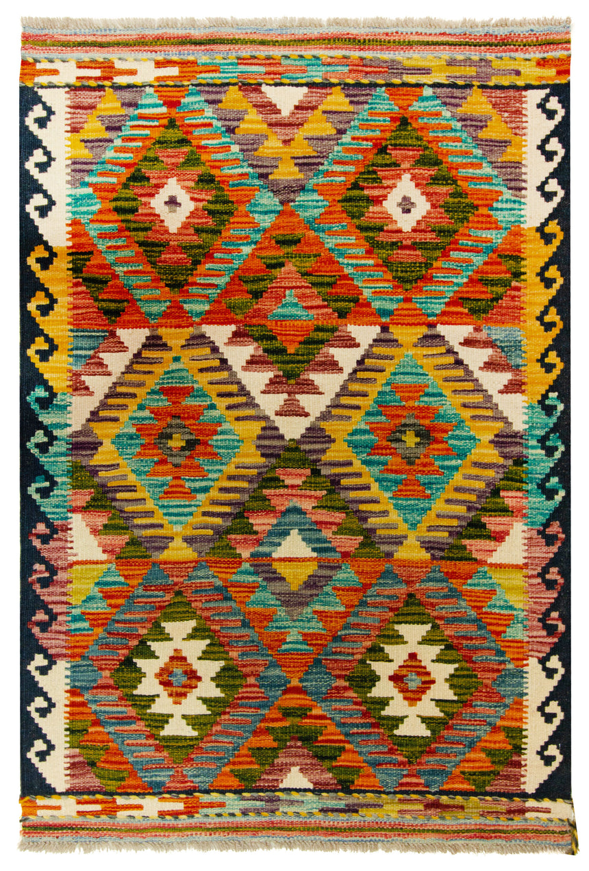 Kilim Afgano | 121 x 82 cm
